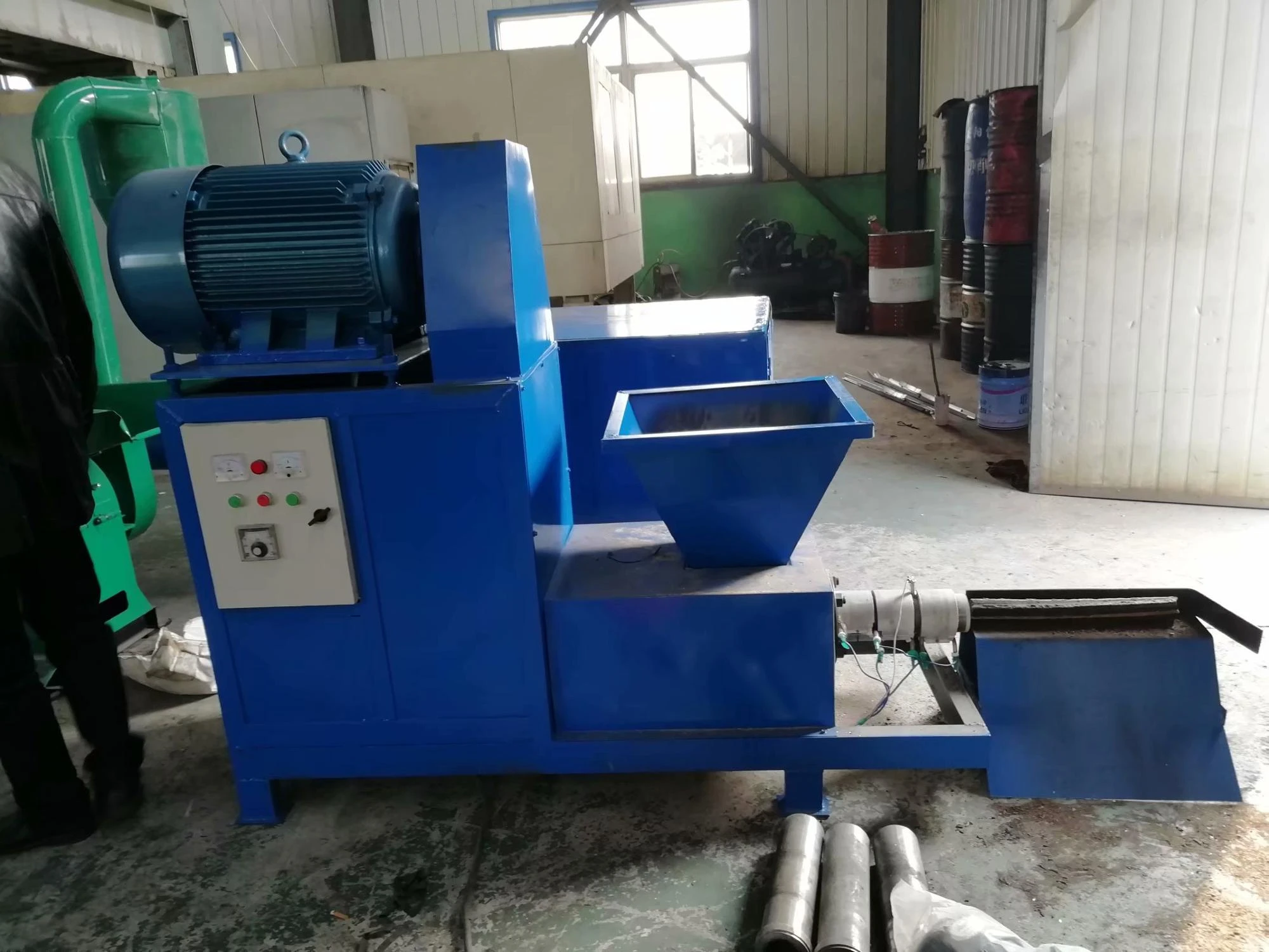 Sawdust Briquette Charcoal Machine