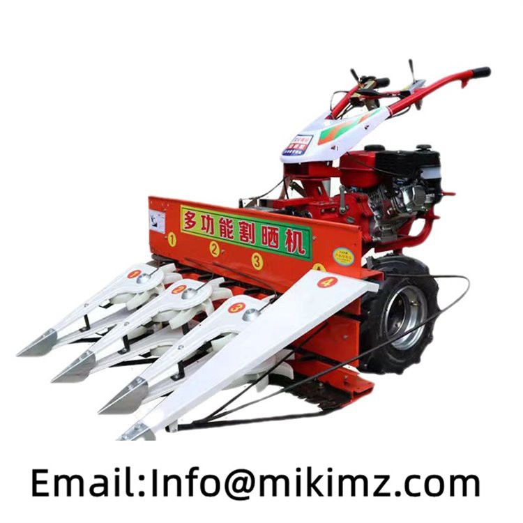 Walking Tractor Reaper Mini Harvester Machine