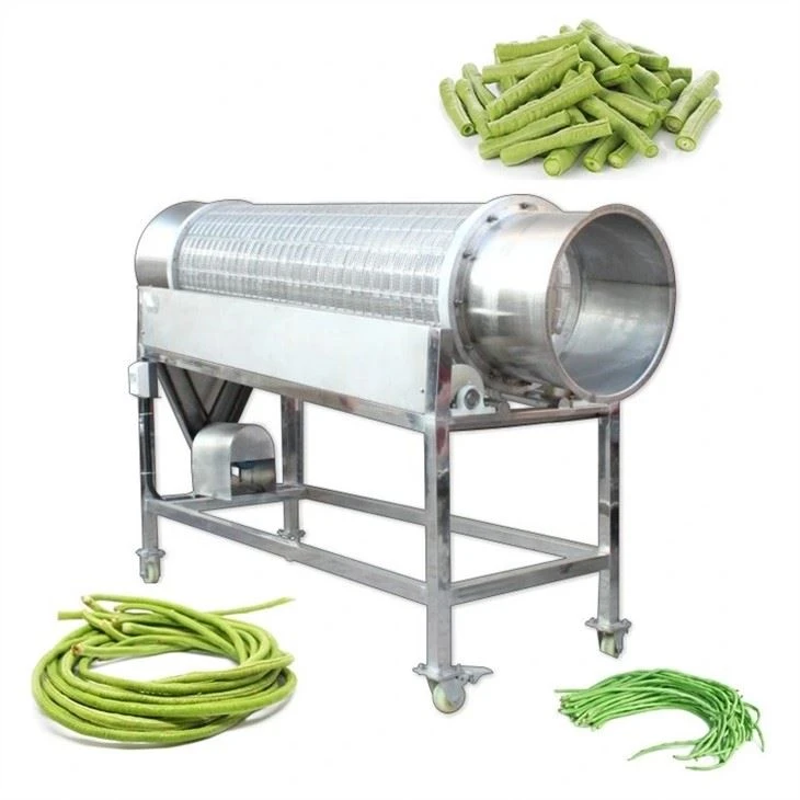 Green Bean Kepala Dan Mesin Pemotong Akhir
