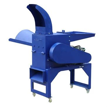 Kering Dan Basah Tanaman Jerami Rumput Segar Crusher 200-300 Kg / j Cekap