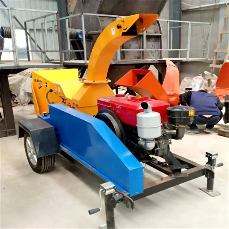 Pemproses Kayu Api Power Split Wood Chipper