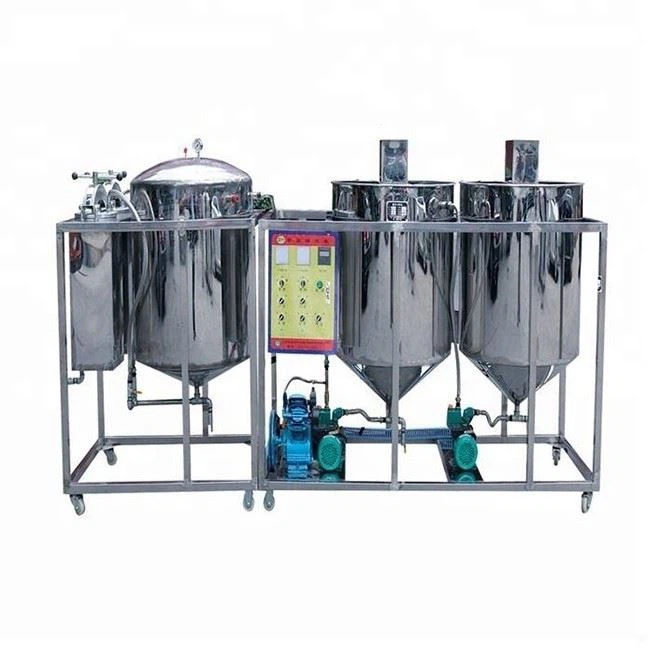 Peanut Oil Refining Machine Plant