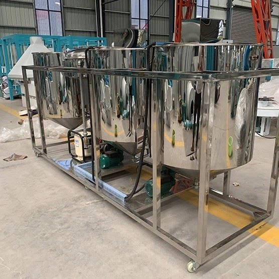 Peanut Oil Refining Machine Plant