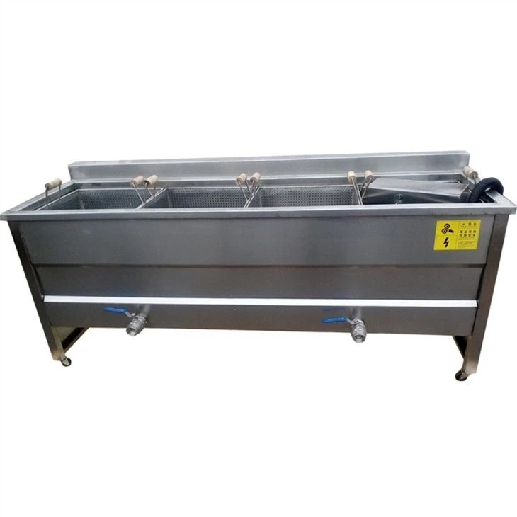 Three Baskets Snack Frying Machine