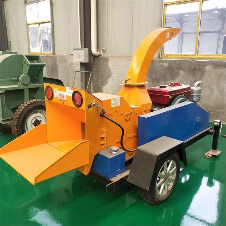 Cawangan Pokok Kayu Crusher Grind Wood Grinder