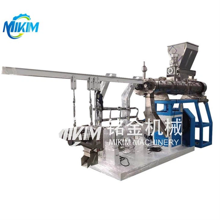 500 Kg/h Pet Snacks Food Machine Production Line