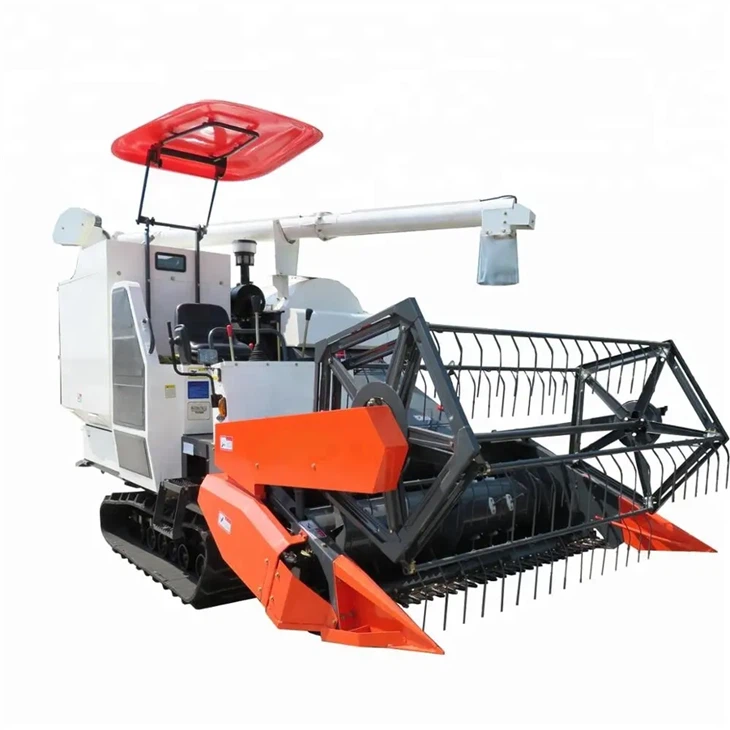 High Efficiency And Easy Operation Mini Wheat Combine Harvester