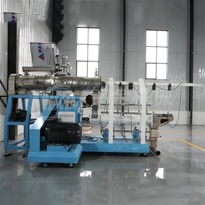 Wet twice Screw fish feed Extruder machine Wet twice Screw fish feed Extruder machine